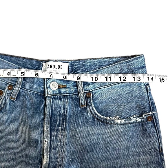 AGOLDE Fen High Rise Relaxed Tapered Jean-  Size 25 - Picture 13 of 14
